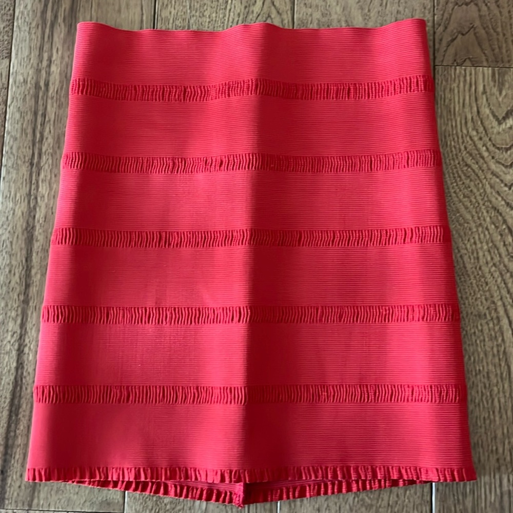 NWT Red bandage skirt